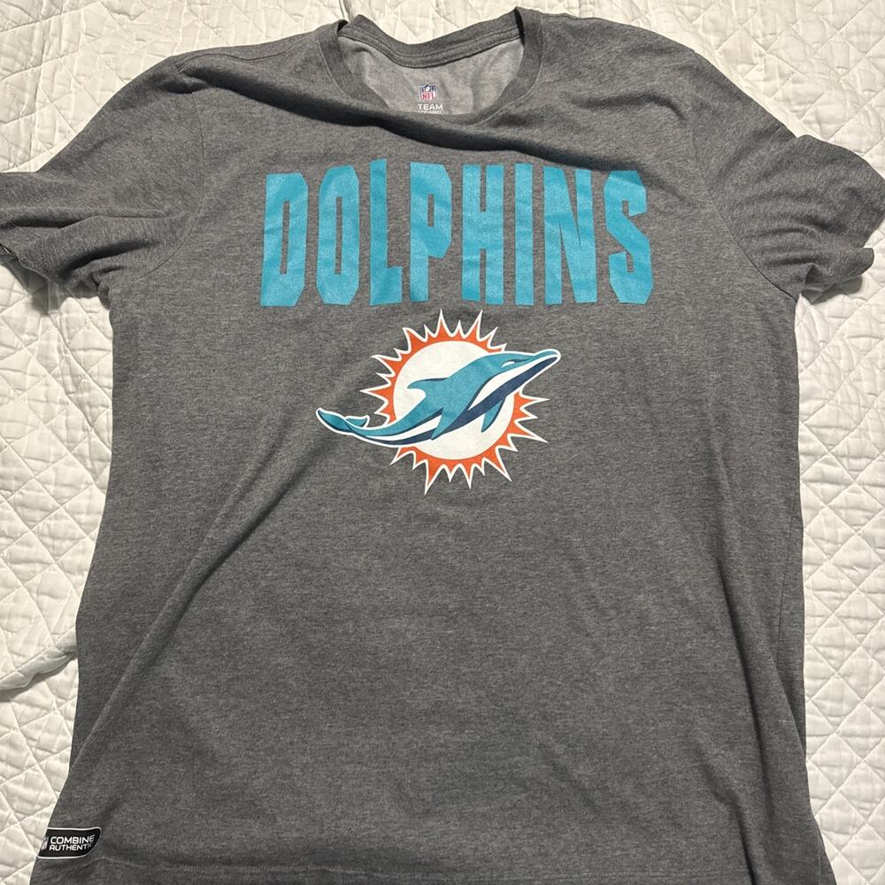 team apparel dolphins xl tee shirt